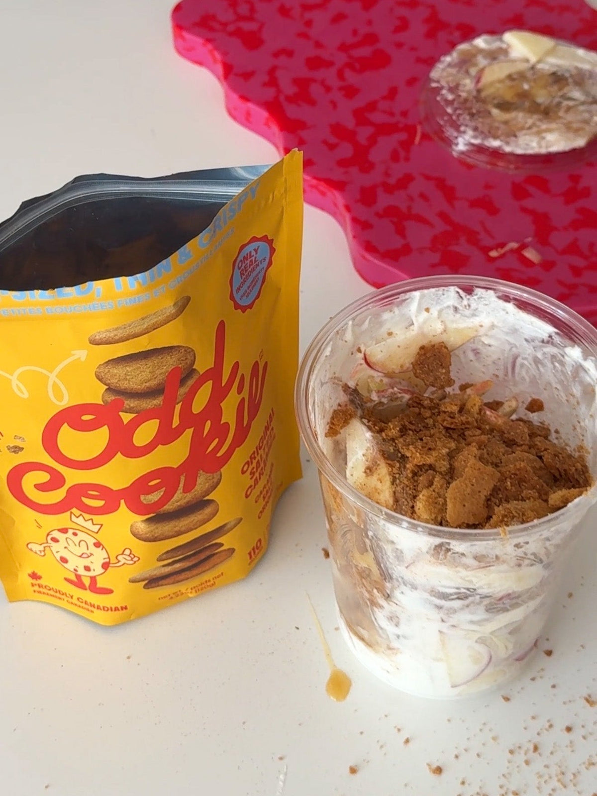 Odd Cookie Shaken Apple Nachos
