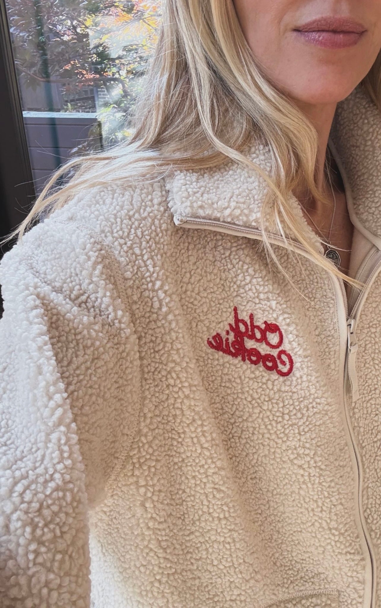Odd Cookie Zip Up Fleece