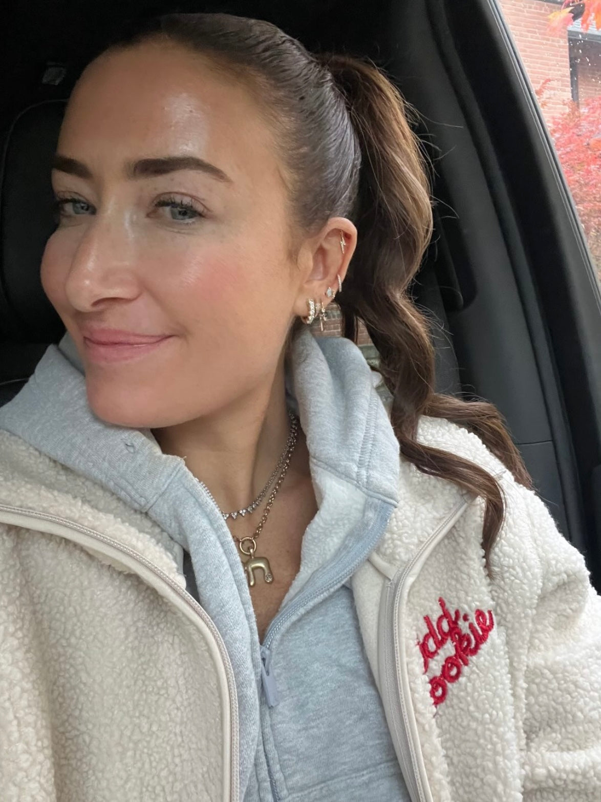 Odd Cookie Zip Up Fleece