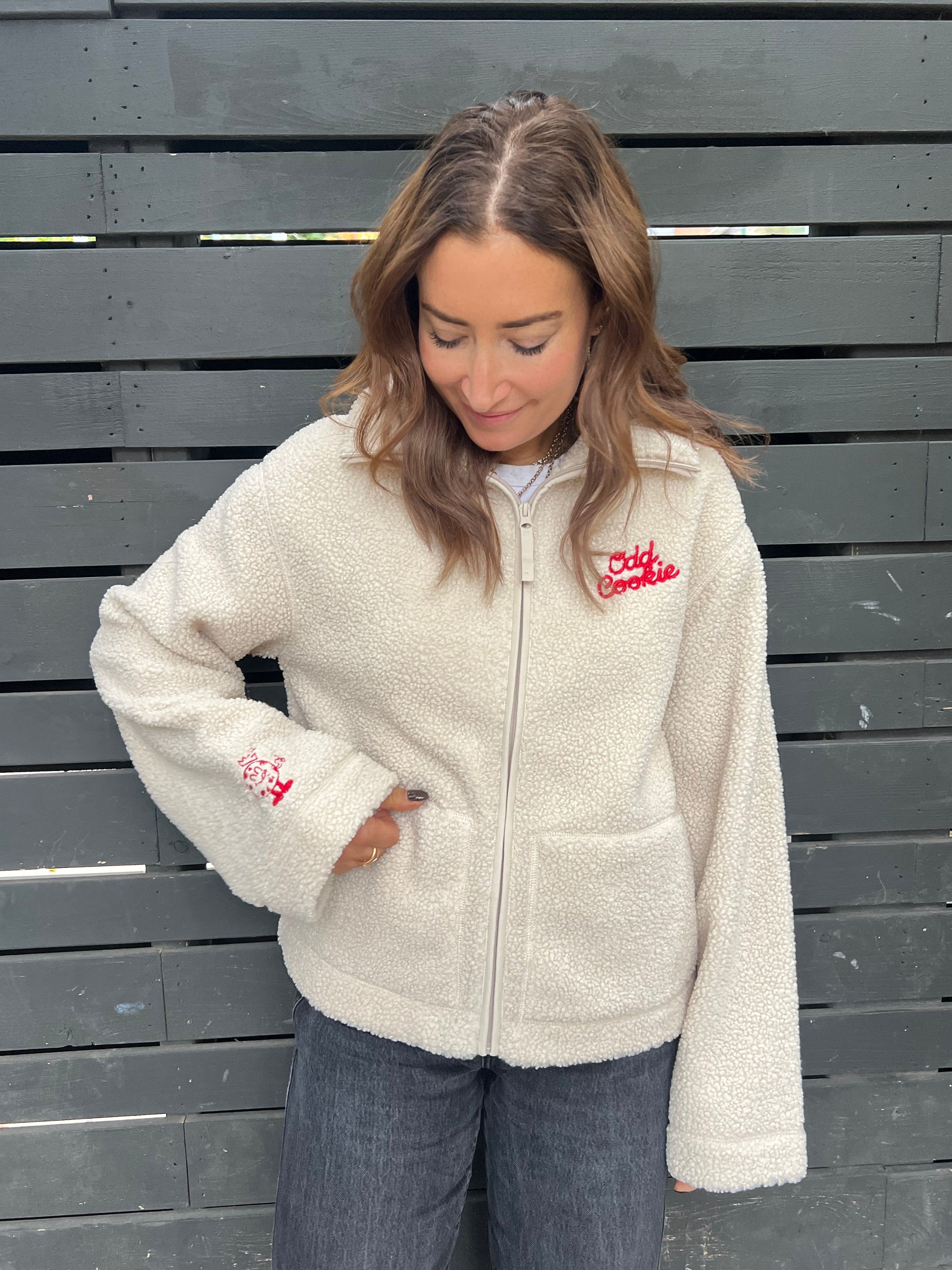 Odd Cookie Zip Up Fleece