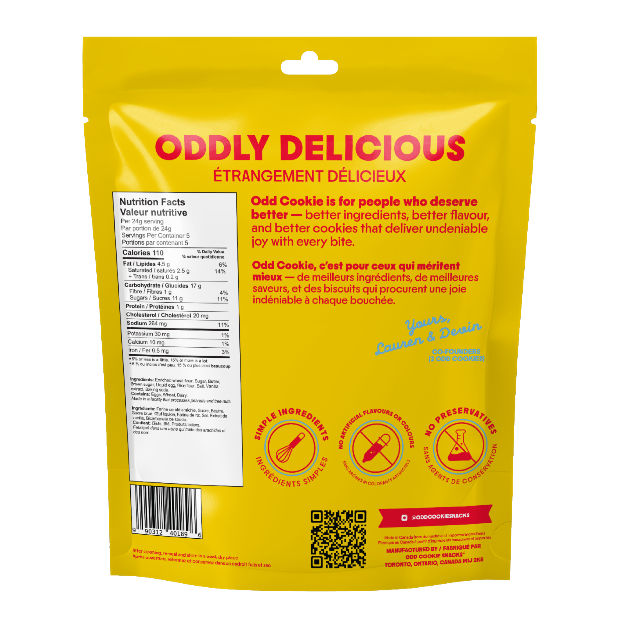 Odd Cookie Original Salted Caramel